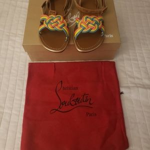 Cristian Louboutin ella Nappa Sandals